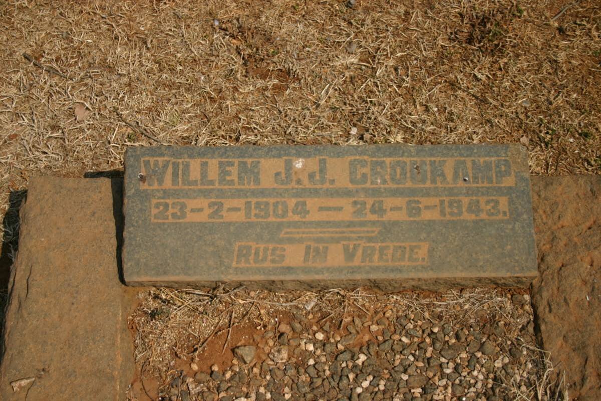 CROUKAMP Willem J.J. 1904-1943
