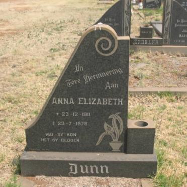 DUNN Anna Elizabeth 1911-1978