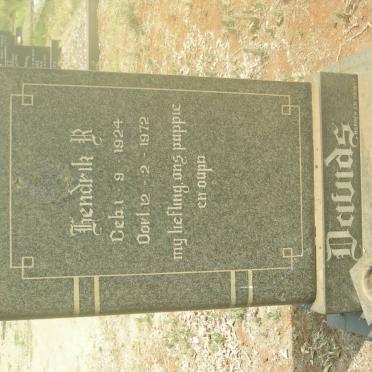 DAVIDS Hendrik R. 1924-1972