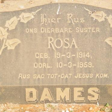 DAMES Rosa 1914-1959