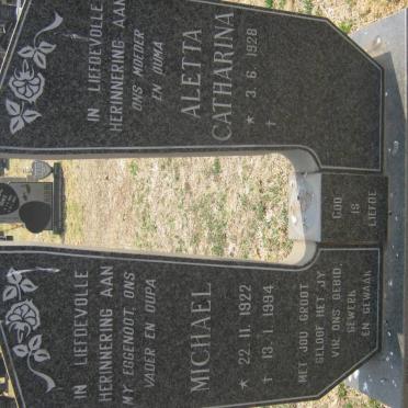 DEVENTER Michael, van 1922-1994 &amp; Aletta Catharina 1928-