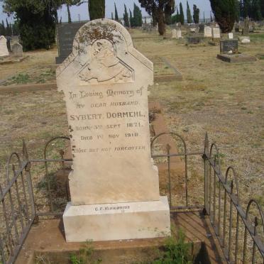 DORMEHL Sybert 1871-1918