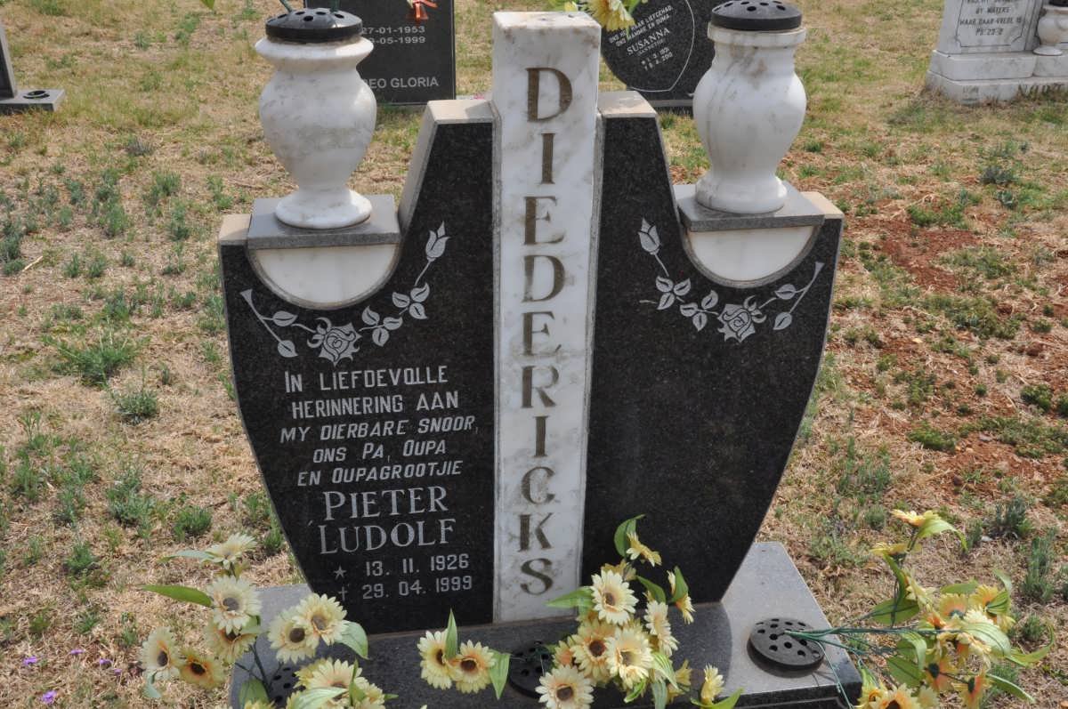DIEDERICKS Pieter Ludolf 1926-1999