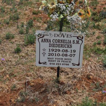 DIEDERICKS Anna Cornelia S.M. 1929-2010