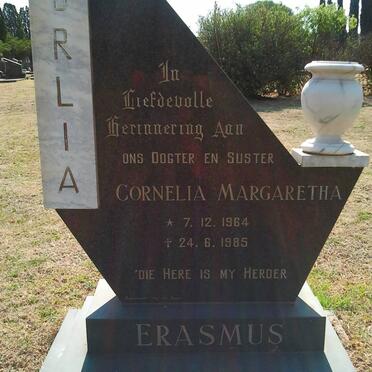 ERASMUS Cornelia Margaretha 1964-1985