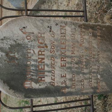 ERXLEBEN Hienrich -1911