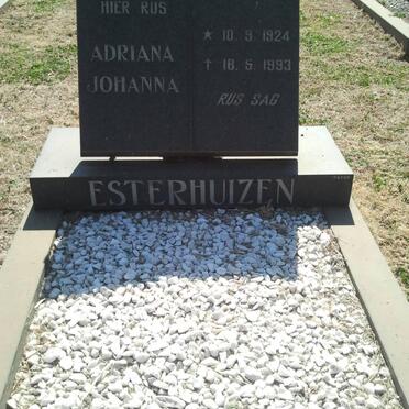 ESTERHUIZEN Adriana Johanna 1924-1993