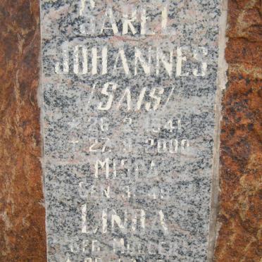 ESTERHUIZEN Sarel Johannes 1941-2000 &amp; Linda 19?5-