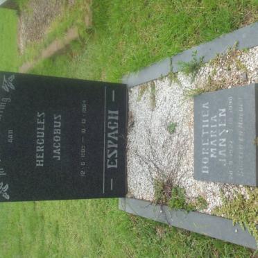 ESPACH Hercules Jacobus 1909-1984 :: JANSEN Dorethea Maria 1927-1990 