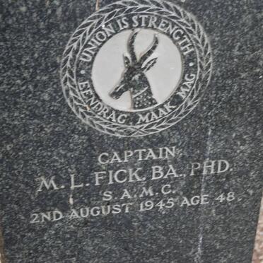 FICK M.L. -1945