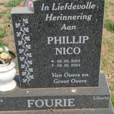 FOURIE Phillip Nico 2003-2003