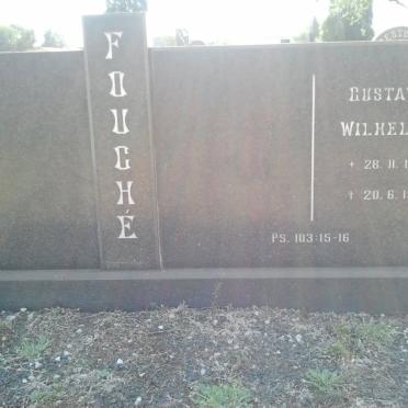 FOUCHÉ Gustavus Wilhelmus 1936-1983