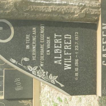 GAFFEN Albert Wilfred 1916-1973