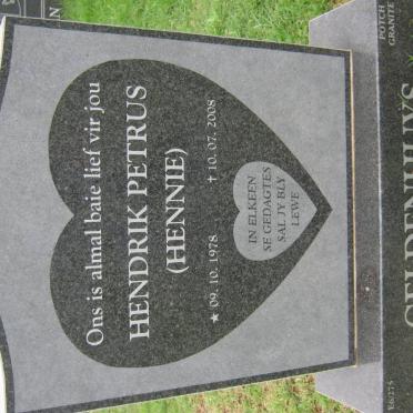 GELDENHUYS Hendrik Petrus 1978-2008