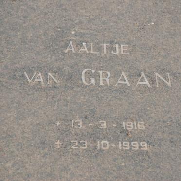 GRAAN Jan Frederikus, van 1911-1975 &amp; Froodje Aaltje Welman DE ROOS 1913-2001 :: VAN GRAAN Aaltje 1916-1999