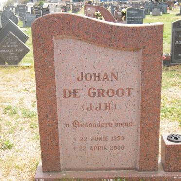 GROOT J.J.H., de 1959-2000