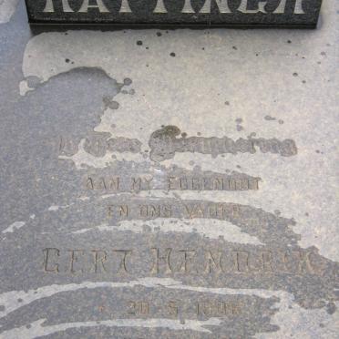 HATTINGH Gert Hendrik 1906-1978