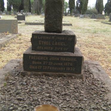HARDING Ethel Daniel 1878-1932