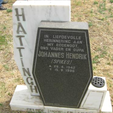 HATTINGH Johannes Hendrik 1942-1996