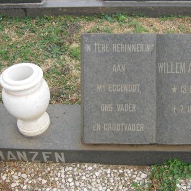 HANZEN Willem Albertus 1894-1974 &amp; Johanna Elizabeth 1890-1981