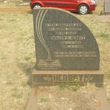 HERBST Willem H. 1904-1950