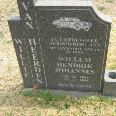 HEERDEN Willem Hendrik Johannes, van 1941-1996
