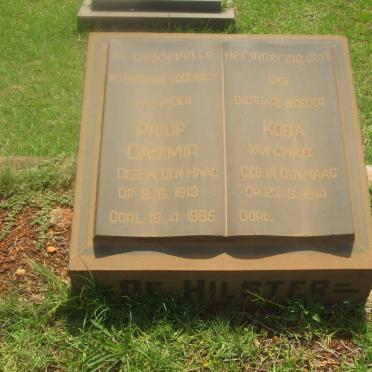 HILSTER Philip Casimir, de 1913-1965 &amp; Koba VAN GINKEL 1914-