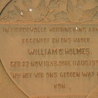 HOLMES William C. 1858-1936
