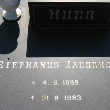 HUGO Stephanus Jacobus 1899-1983