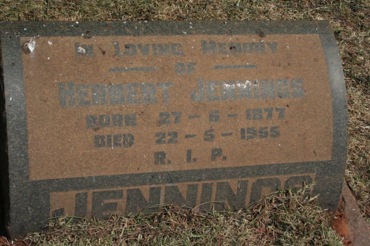 JENNINGS Herbert 1877-1955