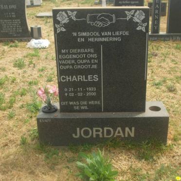 JORDAN Charles 1923-2000