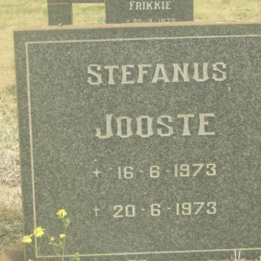 JOOSTE Stefanus 1973-1973