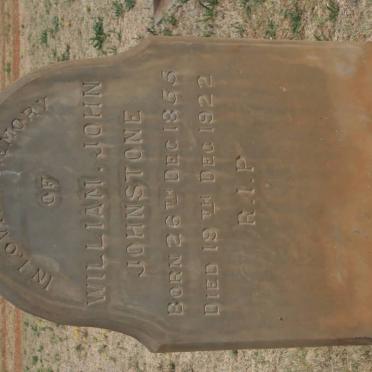 JOHNSTONE William John 1855-1922