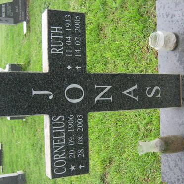 JONAS Cornelius 1906-2003 &amp; Ruth 1913-2005