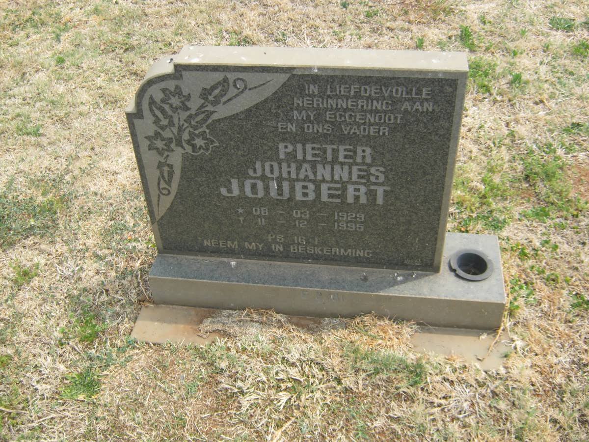 JOUBERT Pieter Johannes 1929-1995