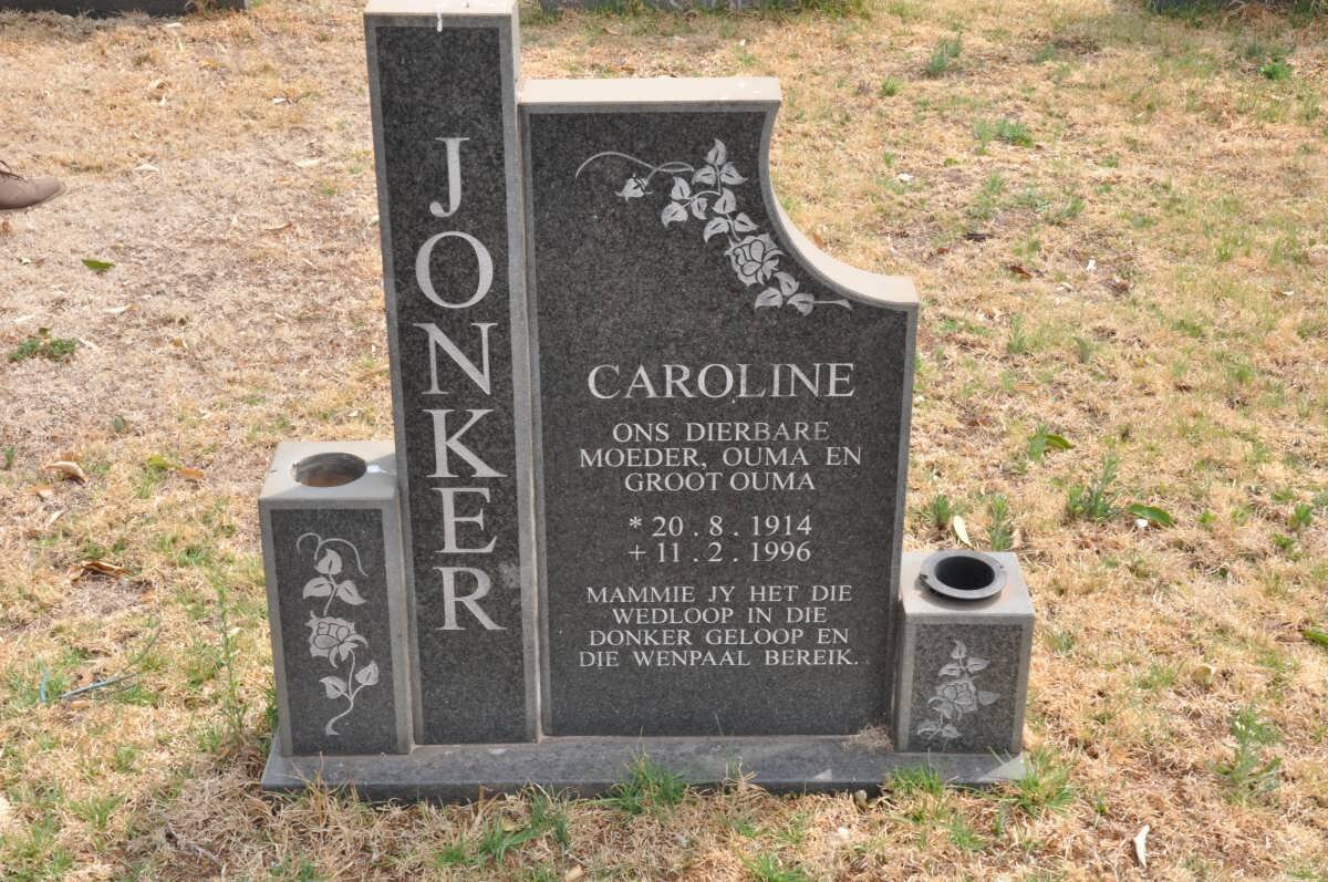 JONKER Caroline 1914-1996