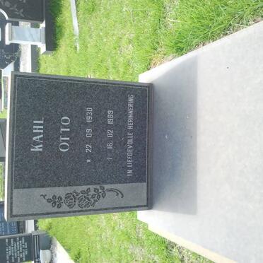 KAHL Otto 1930-1989