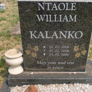 KALANKO N'taole William 2006-2006