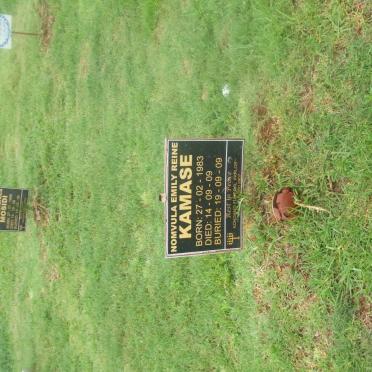 KAMASE Nomvula Emely Reine 1983-2009