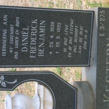 KESTERN Daniël Frederick Benjamin 1939-1993