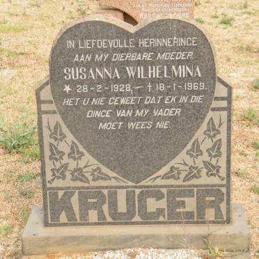 KRUGER Susanna Wilhelmina 1928-1969