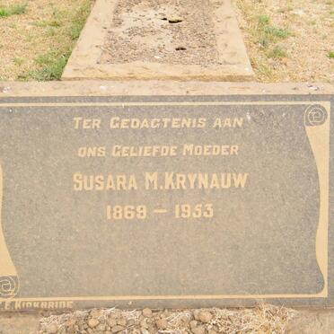KRYNAUW Susara 1869-1953