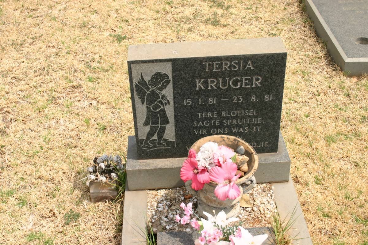 KRUGER Tersia 1981-1981