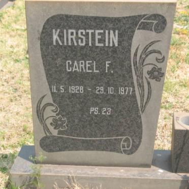 KIRSTEIN Carel F. 1928-1977