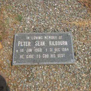 KILBOURNE Frank Wilfred J. 1906-1985 &amp; Gertruida Johanna 1906-1997 :: KILBOURNE Peter Sean 1968-1984