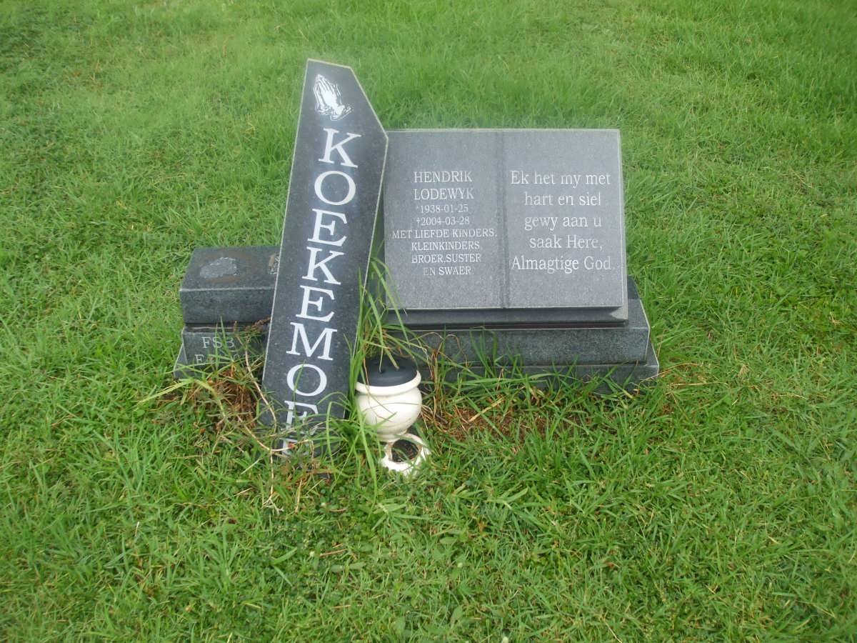 KOEKEMOER Hendrik Lodewyk 1938-2004