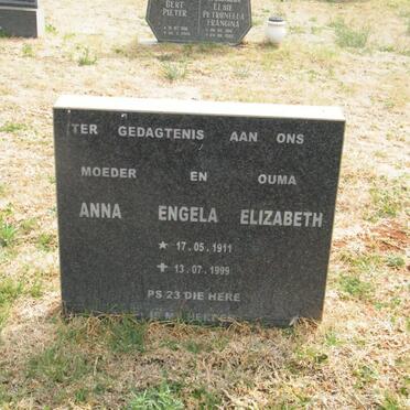 KOCK Anna Engela Elizabeth, de 1911-1999