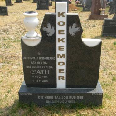 KOEKEMOER Cath 1944-2006