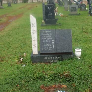 KOCK Rina 1949-2001