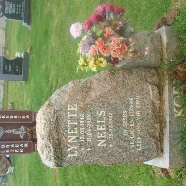 KOEN Neels 1947- &amp; Lynette 1948-2008